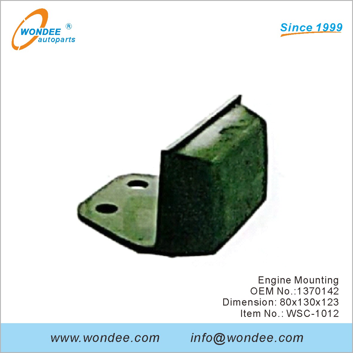 Montage du moteur OEM 1370142 de Wondee