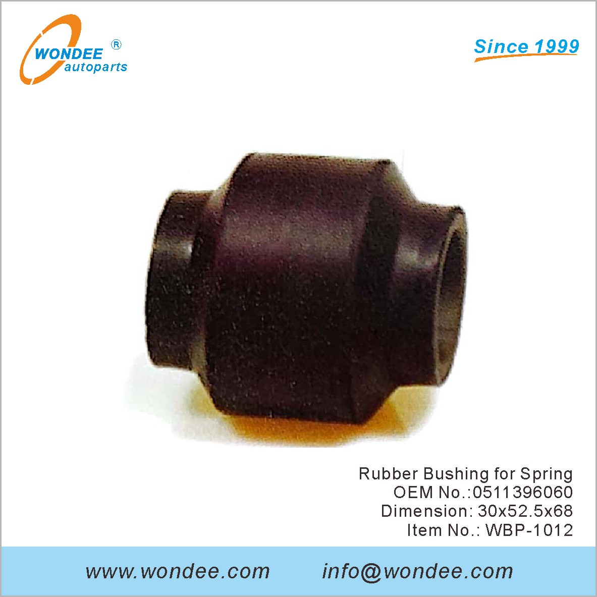 Suise en caoutchouc pour Spring OEM 0511396060 pour BPW de Wondee