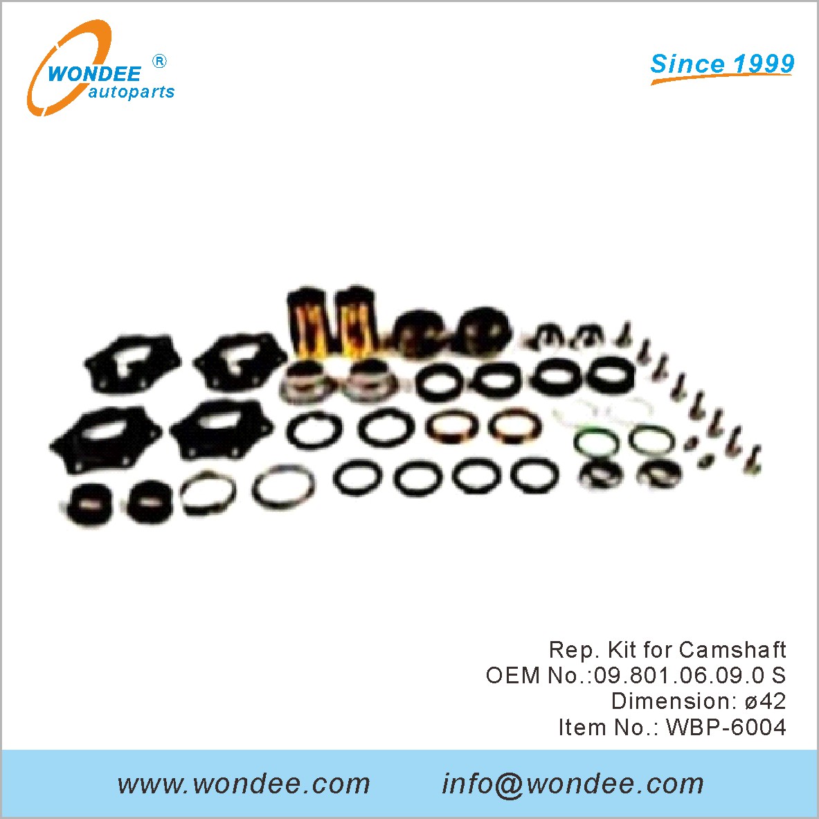Kit de représentant pour Camarfaft OEM 0980106090 S pour BPW de Wondee