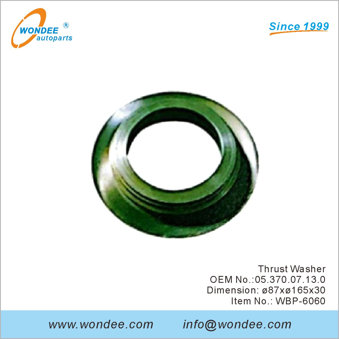 Lave-glace OEM 0537007130 pour BPW de Wondee