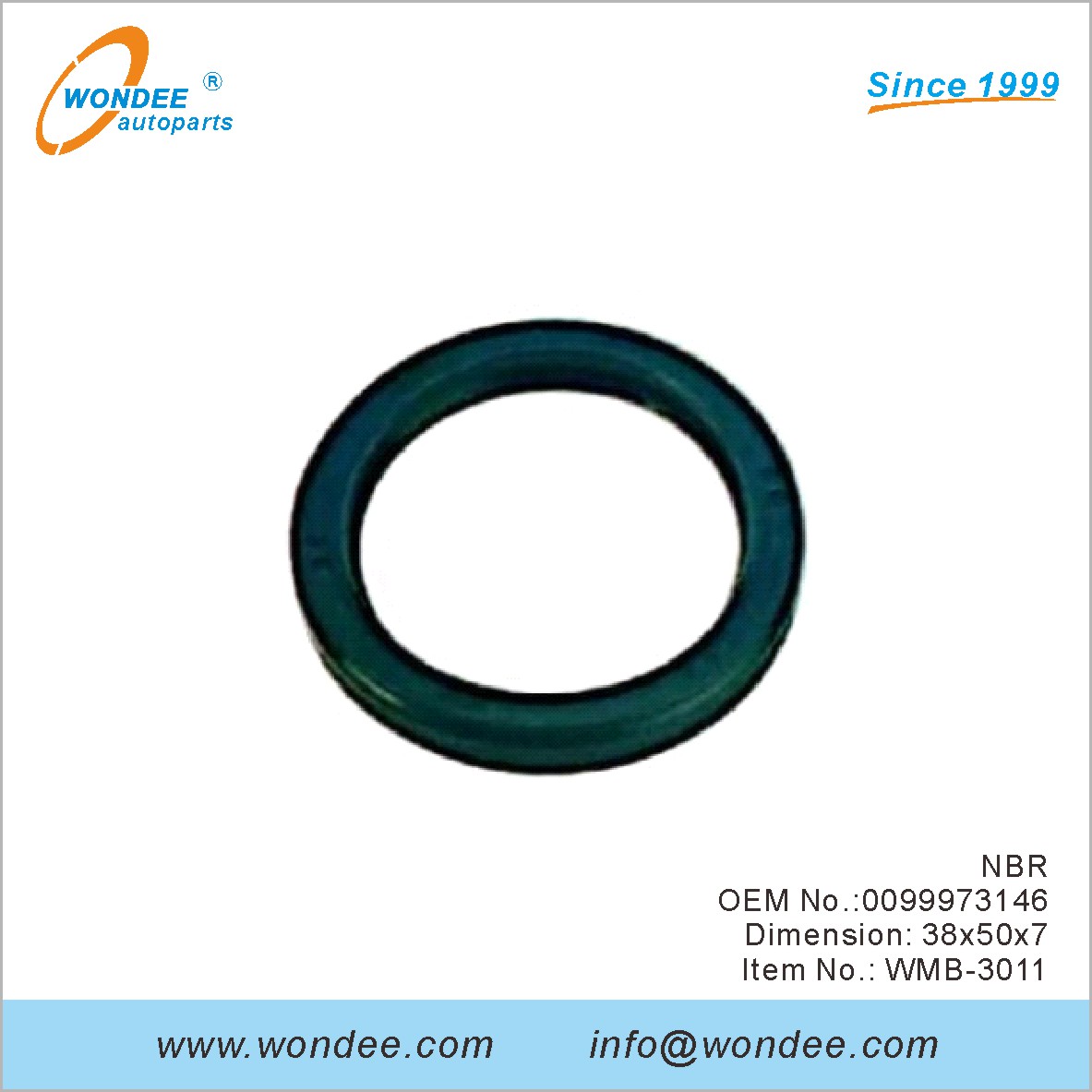 NBR OEM 0099973146 pour Benz de Wondee