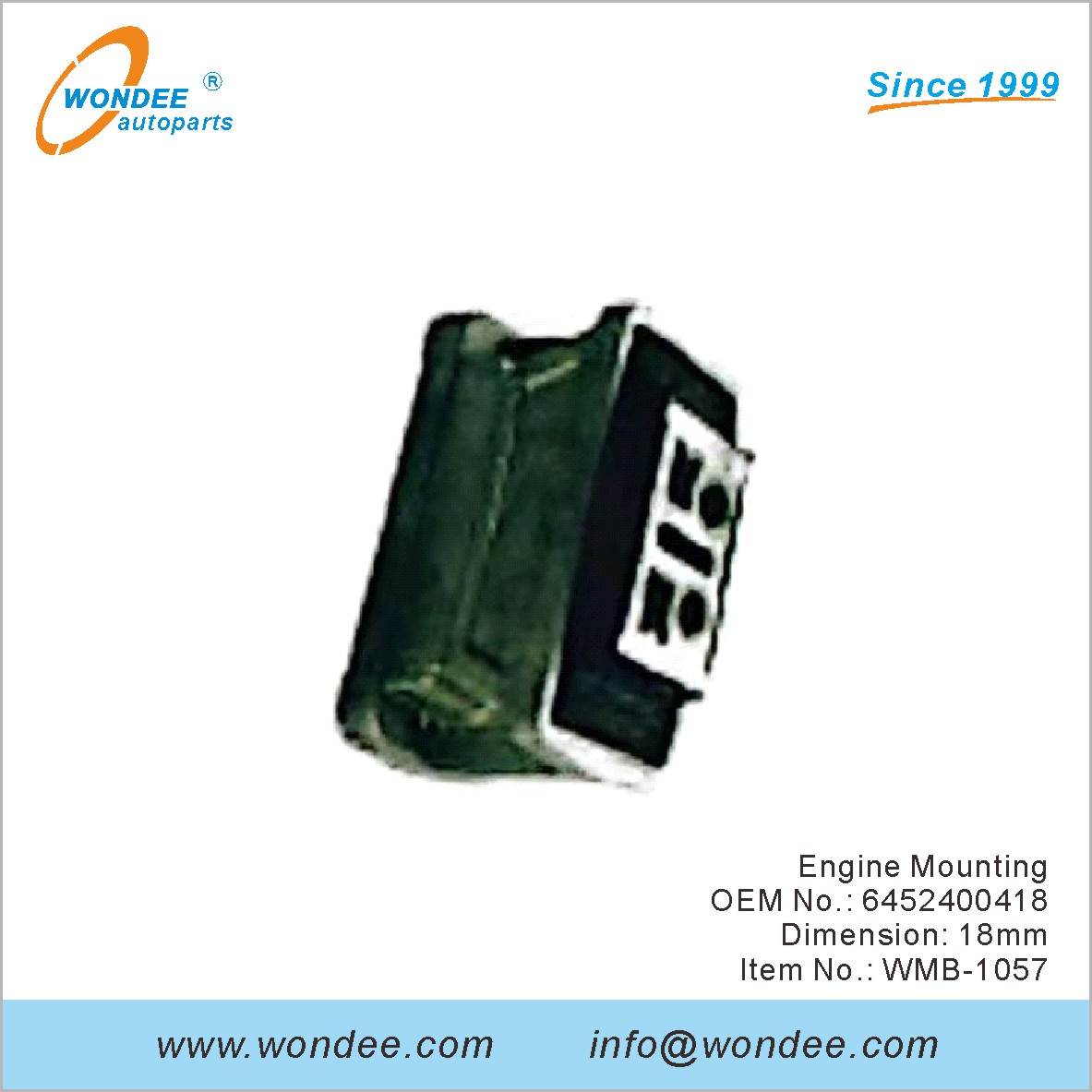 Montage du moteur OEM 6452400418 pour Benz de Wondee