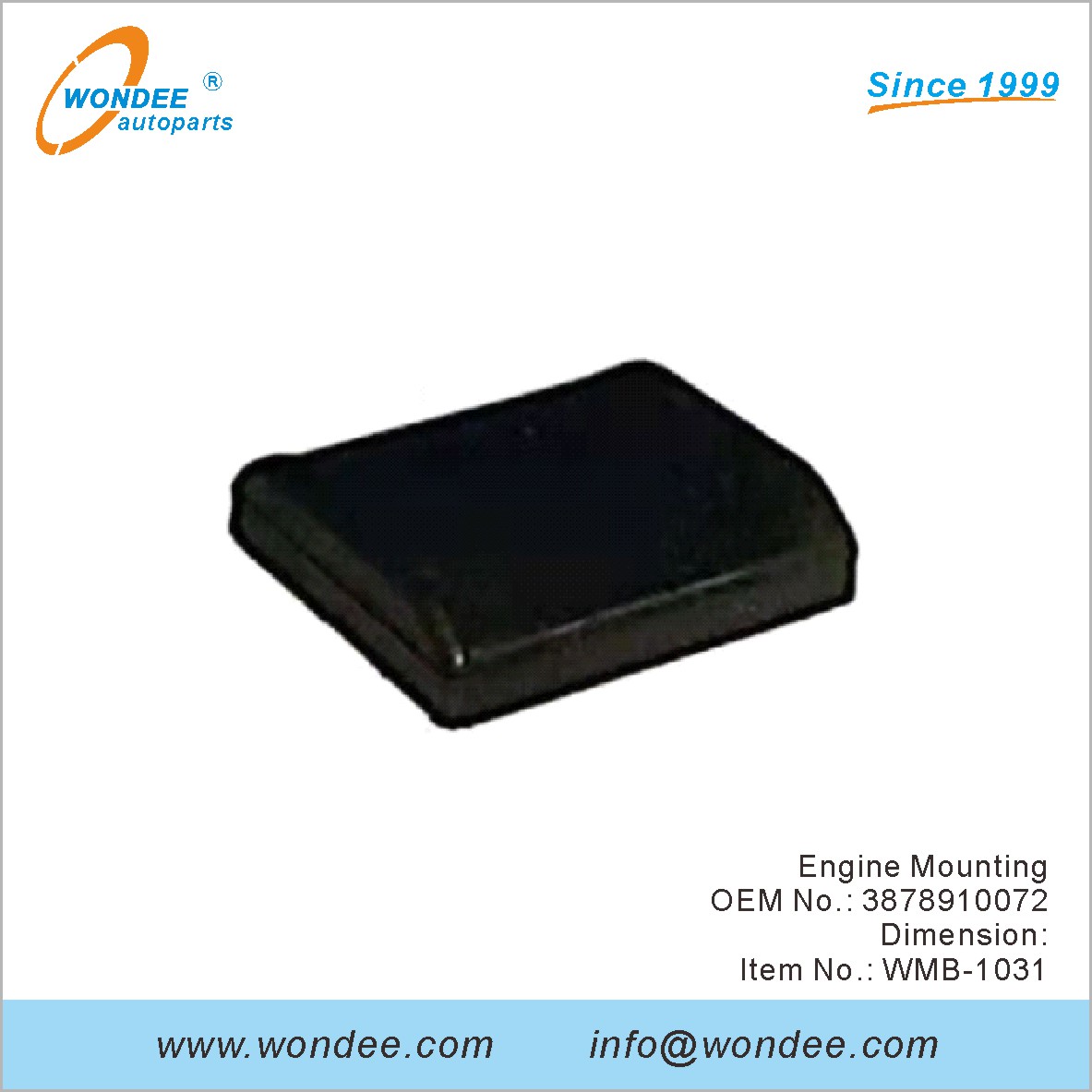 Montage du moteur OEM 3878910072 pour Benz de Wondee