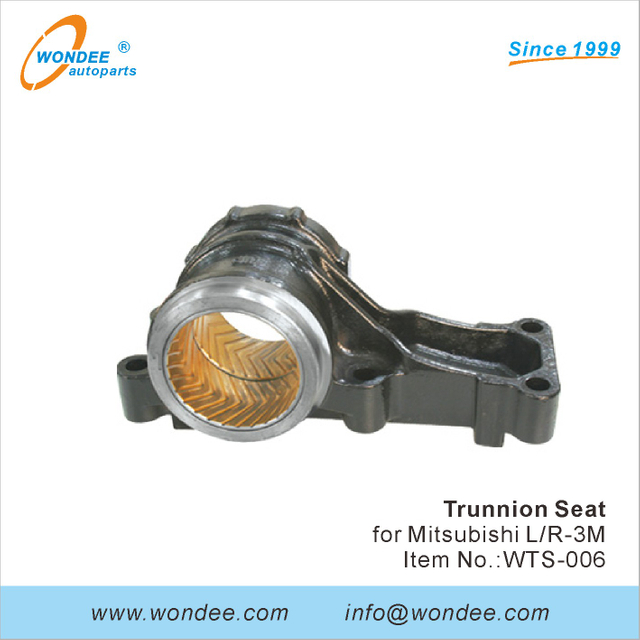 Sièges Trunnion pour différents types de camions