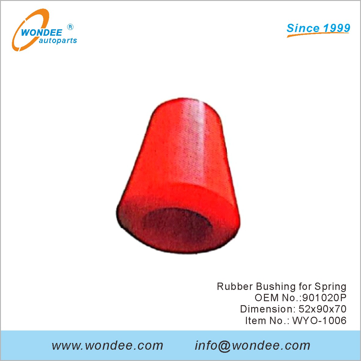 Suise en caoutchouc pour Spring OEM 901020p pour Volvo de Wondee