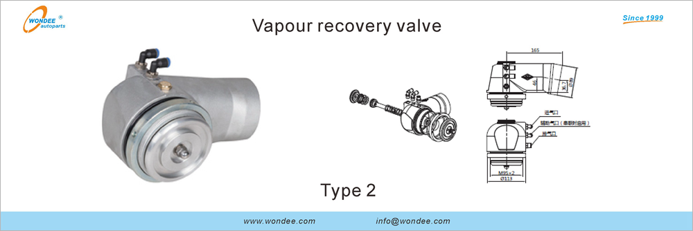 Valve de récupération de vapeur de Wondee Autoparts (7)