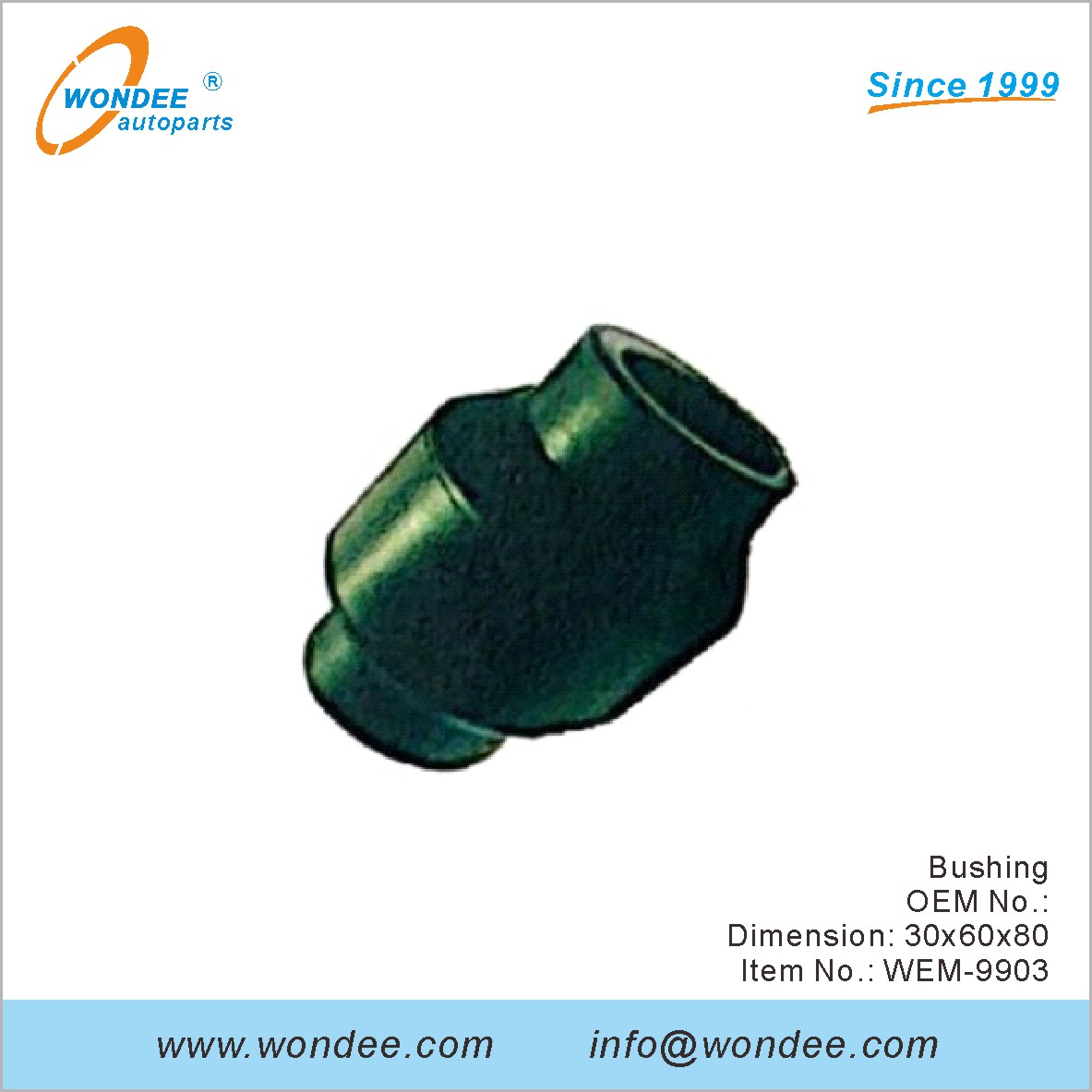 Bushing OEM pour le moteur Mouting de Wondee (3)