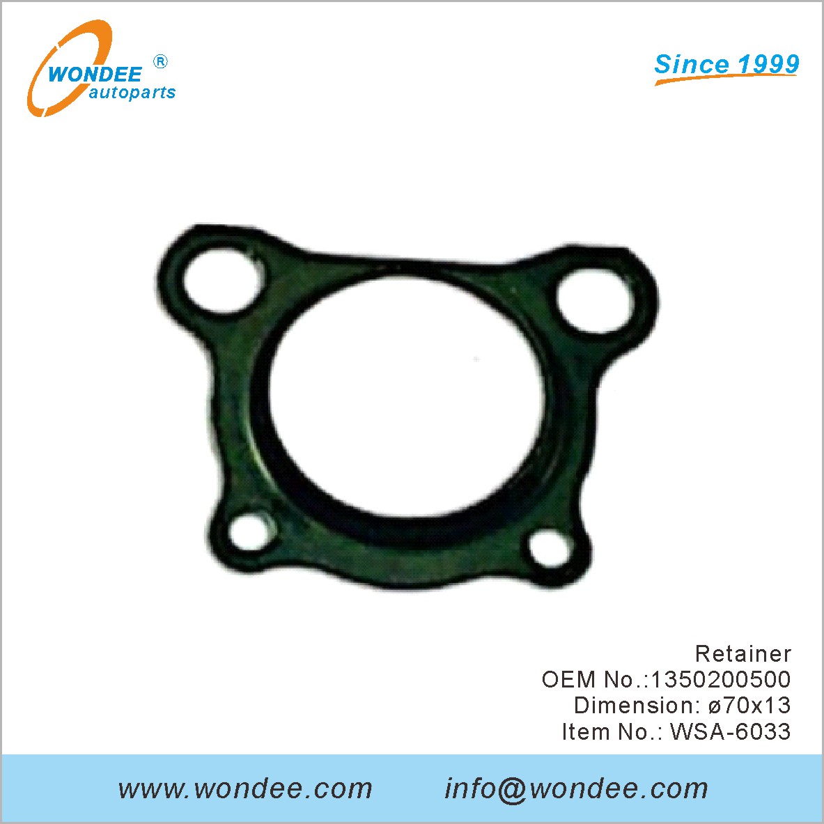 RETOUR OEM 1350200500 pour SAF de Wondee