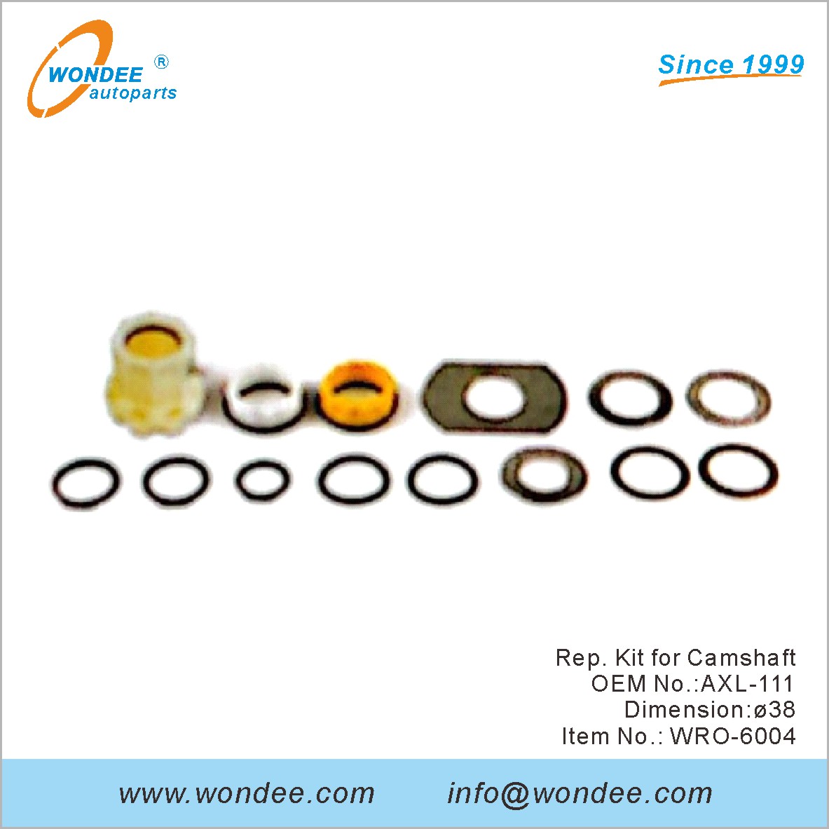 REP. Kit pour Camarfaft OEM AXL-111 pour ROR de Wondee