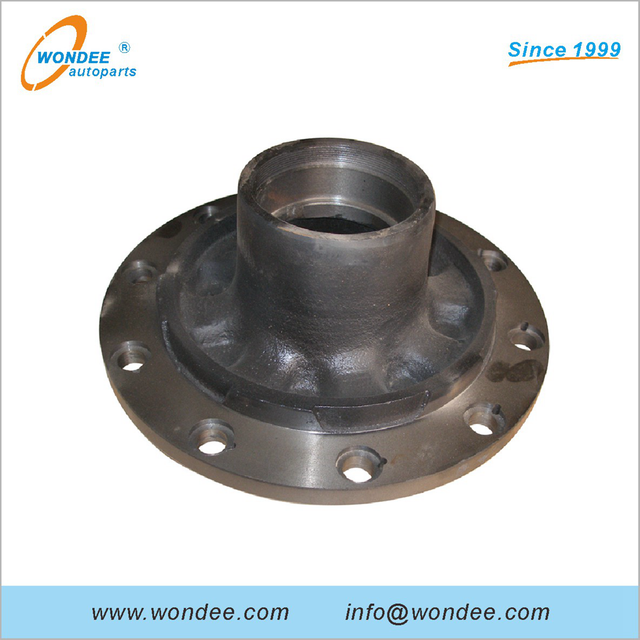 Moyeu de roue de type moulage robuste OEM pour pièces de semi-remorque et de camion