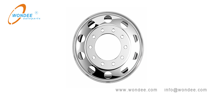 Forged aluminum alloy wheels Roues en alliage d'aluminium forgé