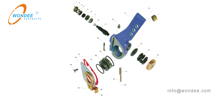 Composition d'un ajusteur automatique de mou