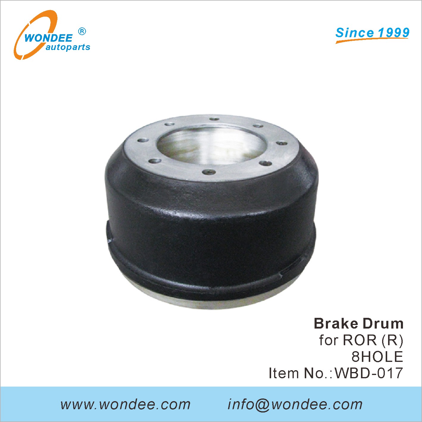 Tambour de frein Wondee (17)