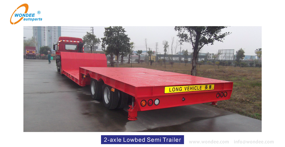 Wondee Lowbed Semi Trailer (4)