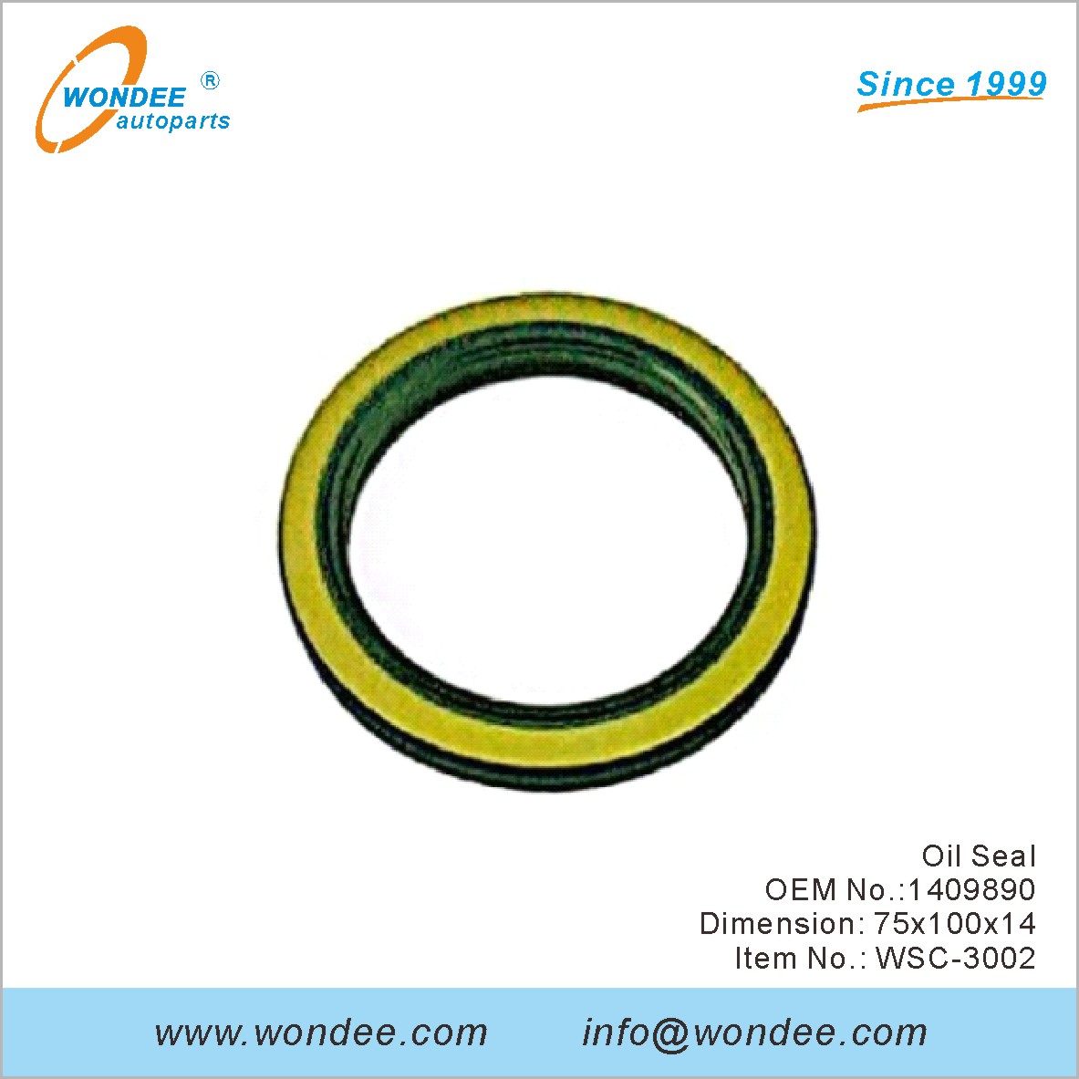 Sceau d'huile OEM 1409890 de Wondee (2)