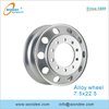 Jante en alliage d'aluminium de 8,25 x 22,5 pouces pour semi-remorques et pièces de camion à usage intensif