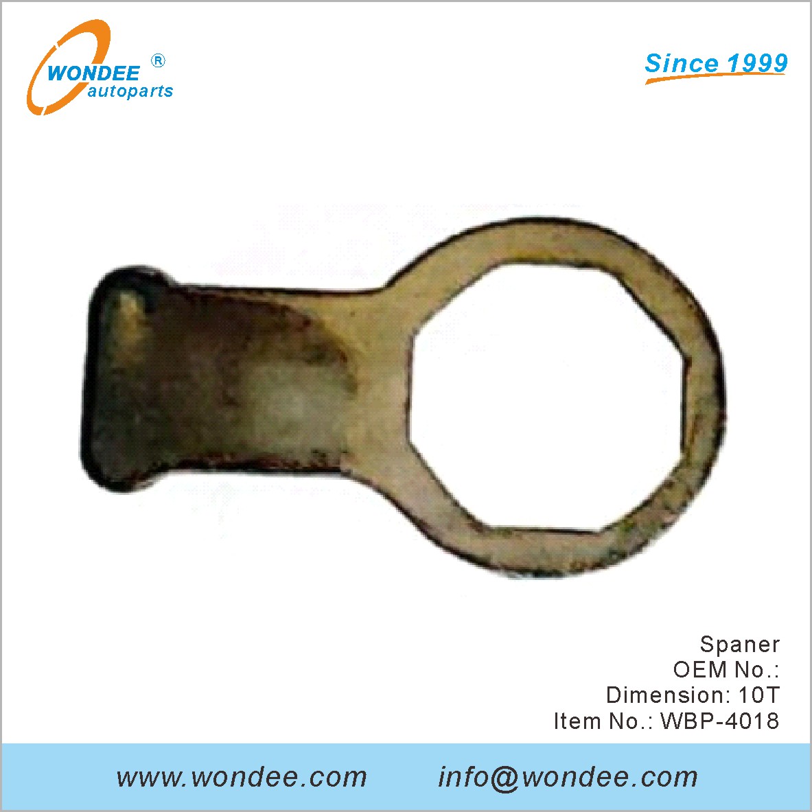 Spanner OEM pour BPW de Wondee (3)