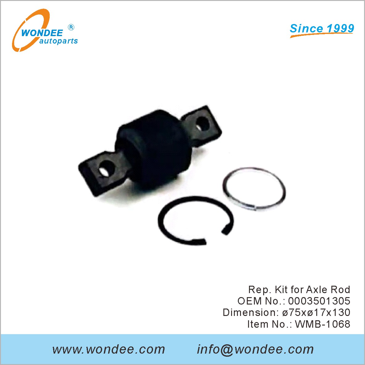 Kit de représentant pour la tige d'essieu OEM 0003501305 pour Benz de Wondee