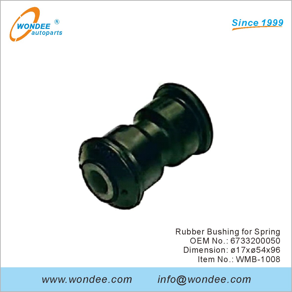 Suise en caoutchouc pour Spring OEM 6733200050 pour Benz de Wondee