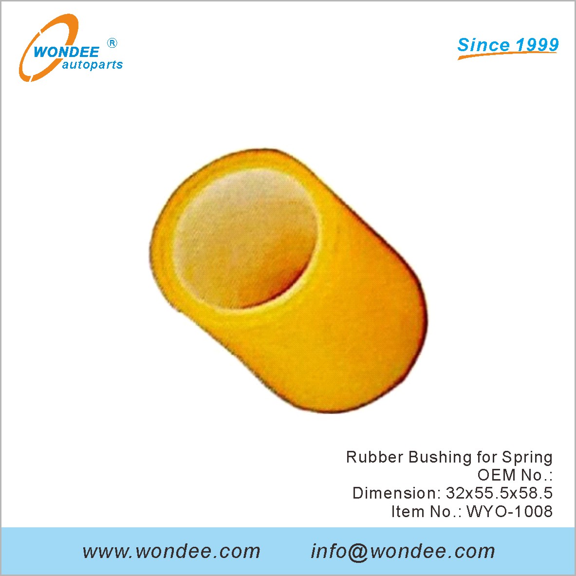 Bouche en caoutchouc pour Spring OEM pour Volvo depuis Wondee