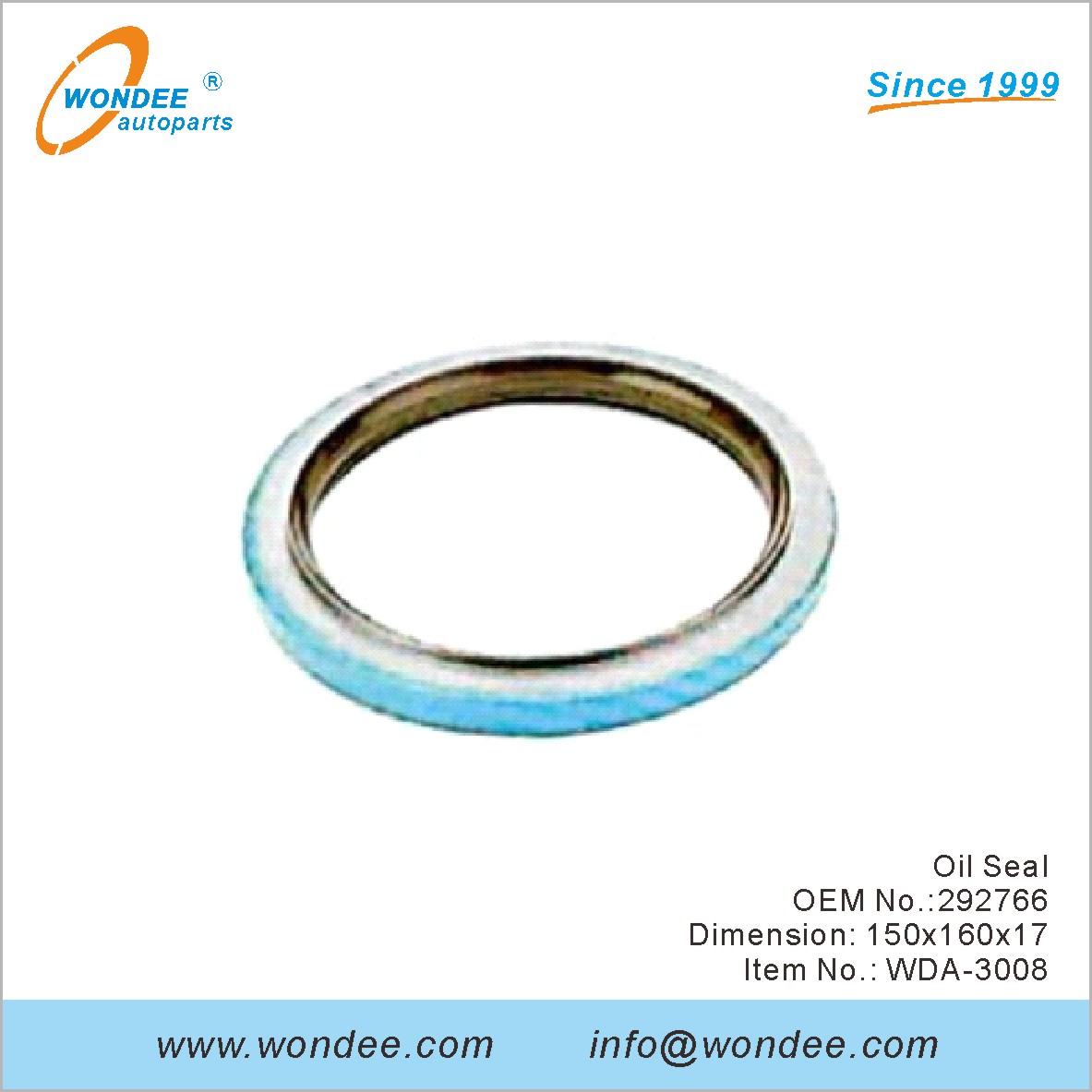 Sceau d'huile OEM 292766 pour DAF de Wondee