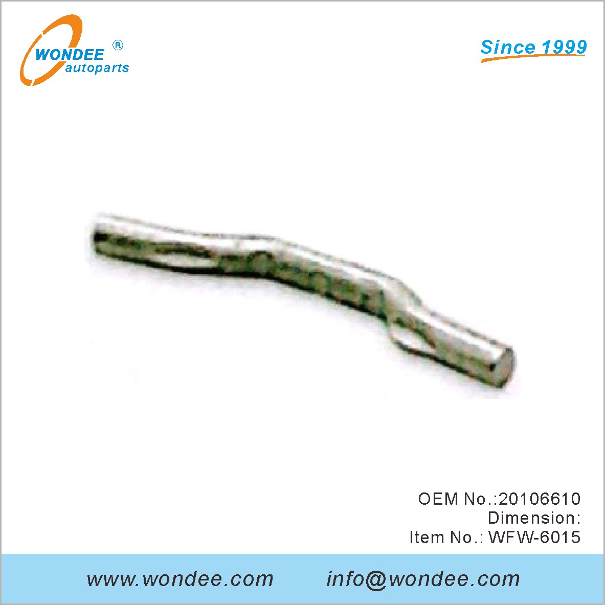 OEM 20106610 pour Fuwa de Wondee
