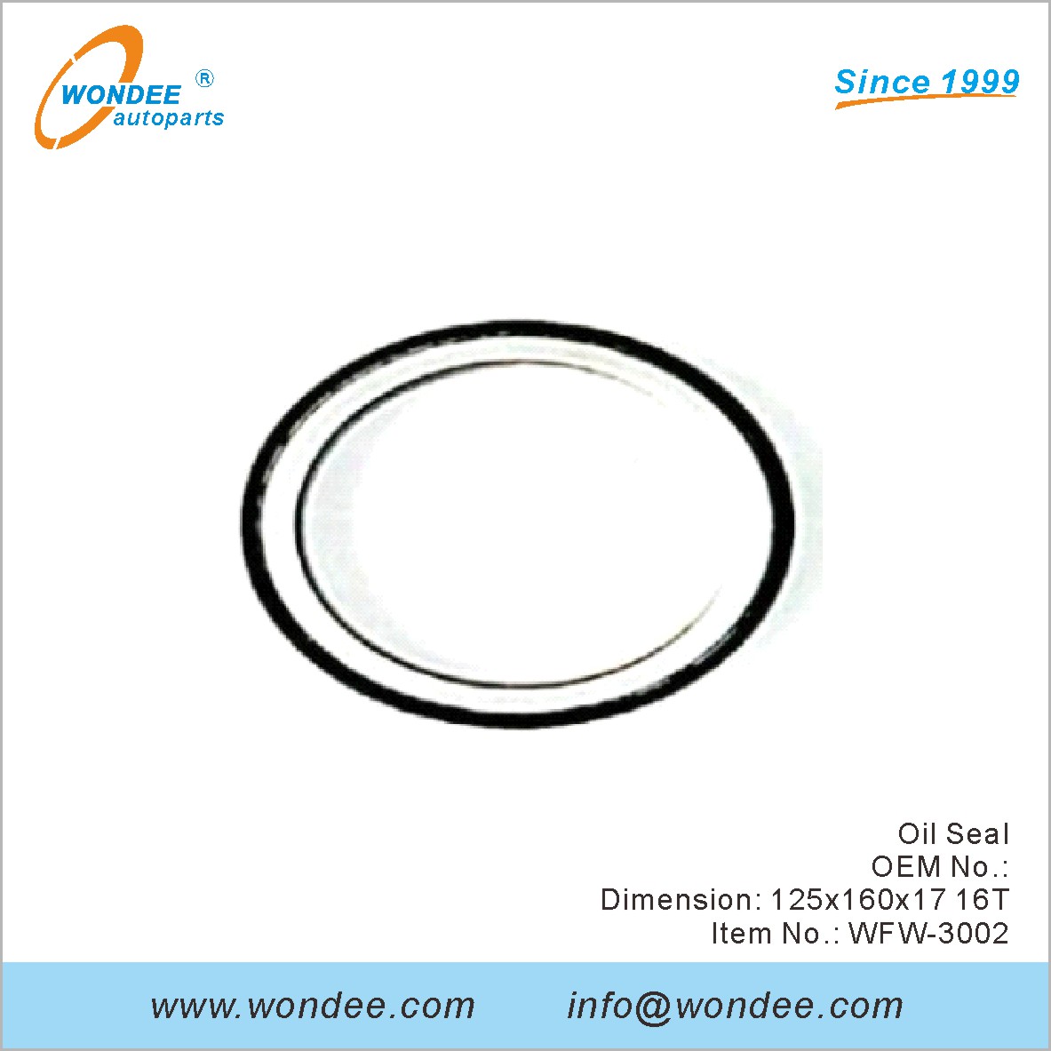 OEM du joint d'huile pour Fuwa de Wondee (2)