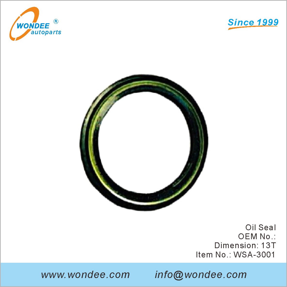 OEM du joint d'huile pour SAF de Wondee