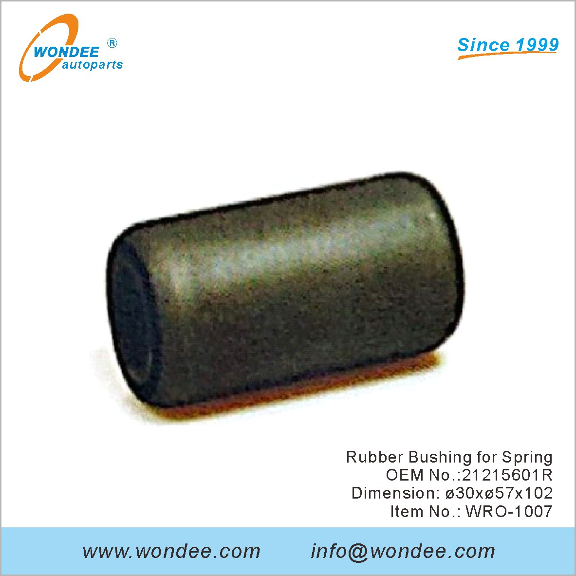 Suise en caoutchouc pour Spring OEM 21215601R pour ROR de Wondee