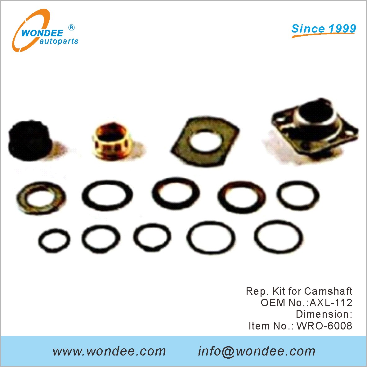 REP. Kit pour Camarfaf OEM AXL-112 pour ROR de Wondee