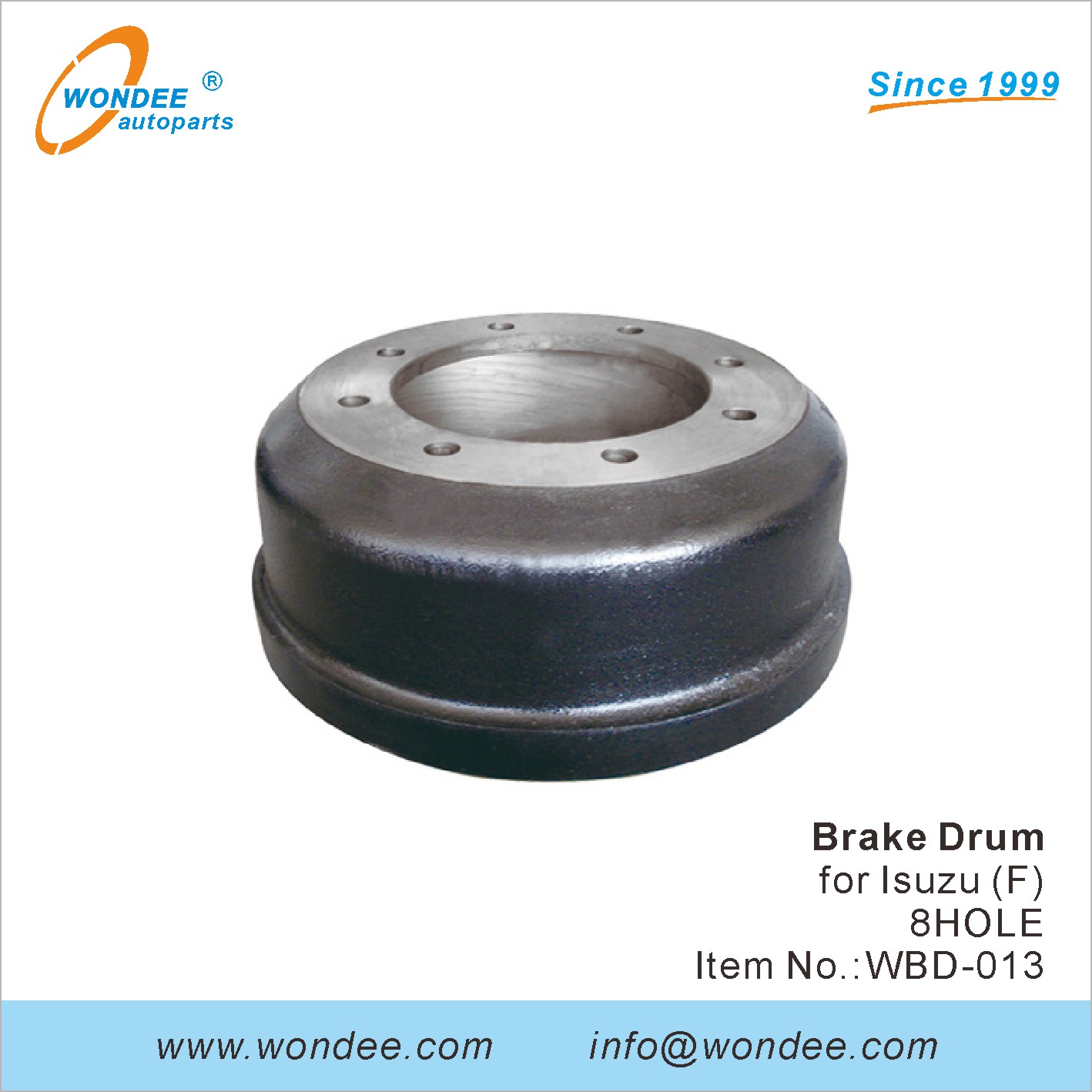 Tambour de frein Wondee (13)