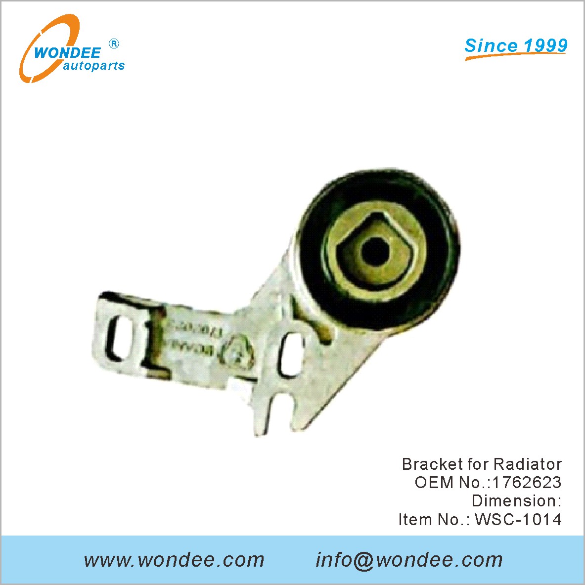 Sépranche pour le radiateur OEM 1762623 de Wondee