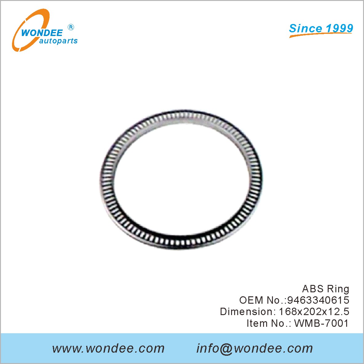 ABS Ring OEM 9463340615 pour Benz de Wondee
