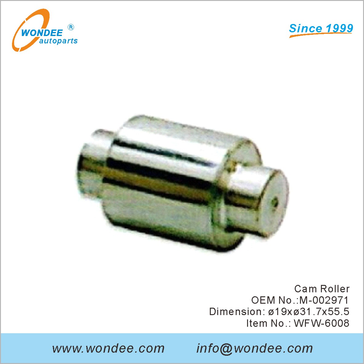 Cam Roller OEM M-002971 pour Fuwa de Wondee