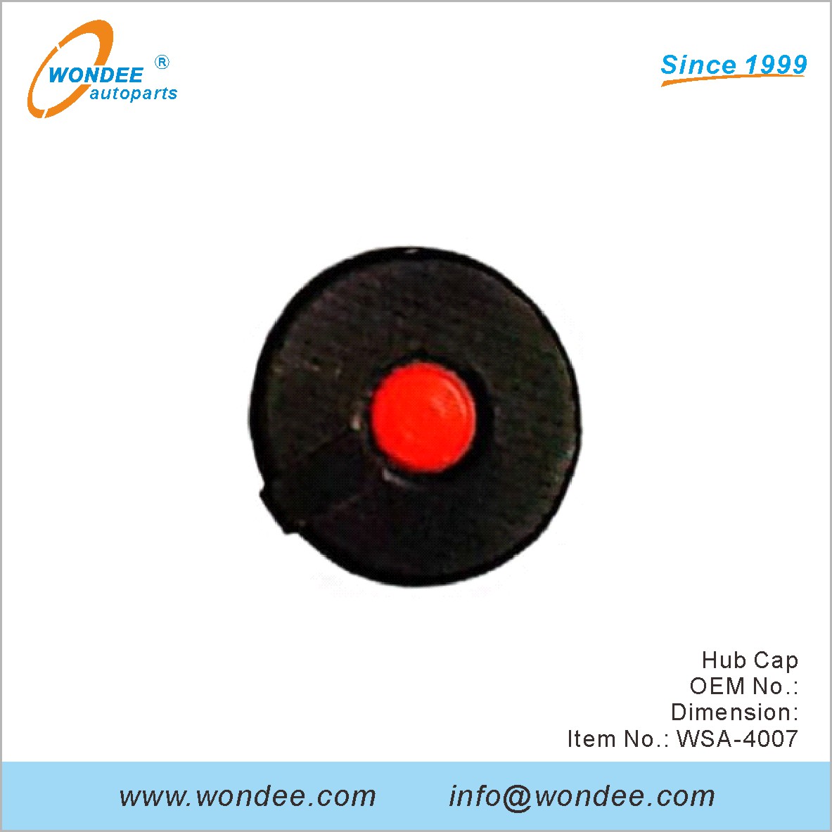 Hub Cap OEM pour SAF de Wondee (2)