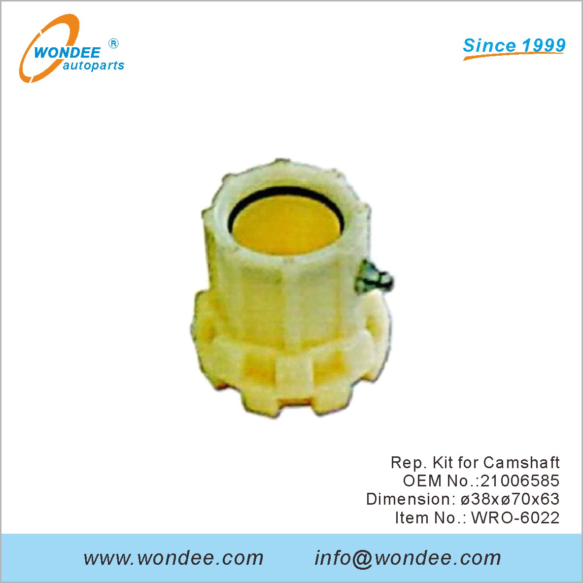 REP. Kit pour Camarfaf OEM 21006585 pour ROR de Wondee