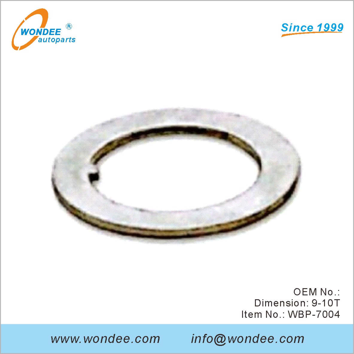 OEM pour BPW de Wondee (2)