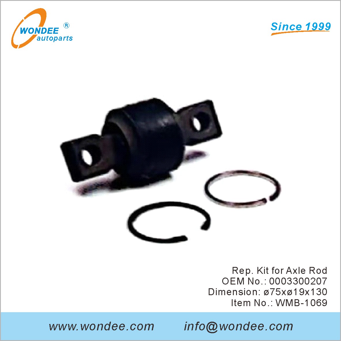 Kit de représentant pour la tige d'essieu OEM 0003300207 pour Benz de Wondee