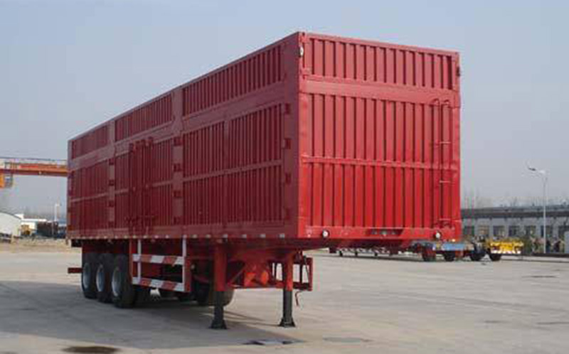 Semi-remorque de fourgonnette à 3 axes Wondee pour le transport de charbon et de sable depuis le fournisseur de Chine