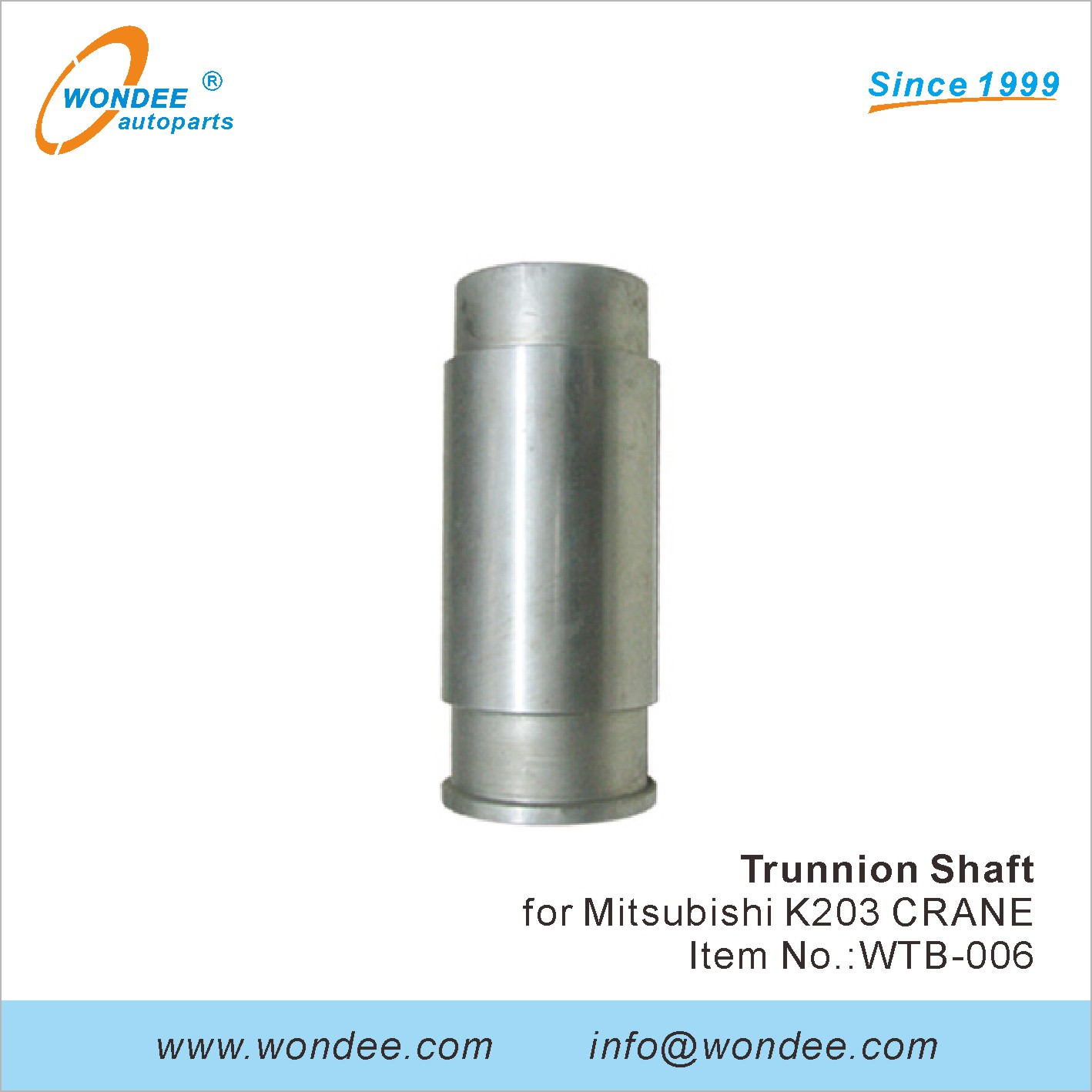 Arbre de Trunnion Wondee (6)