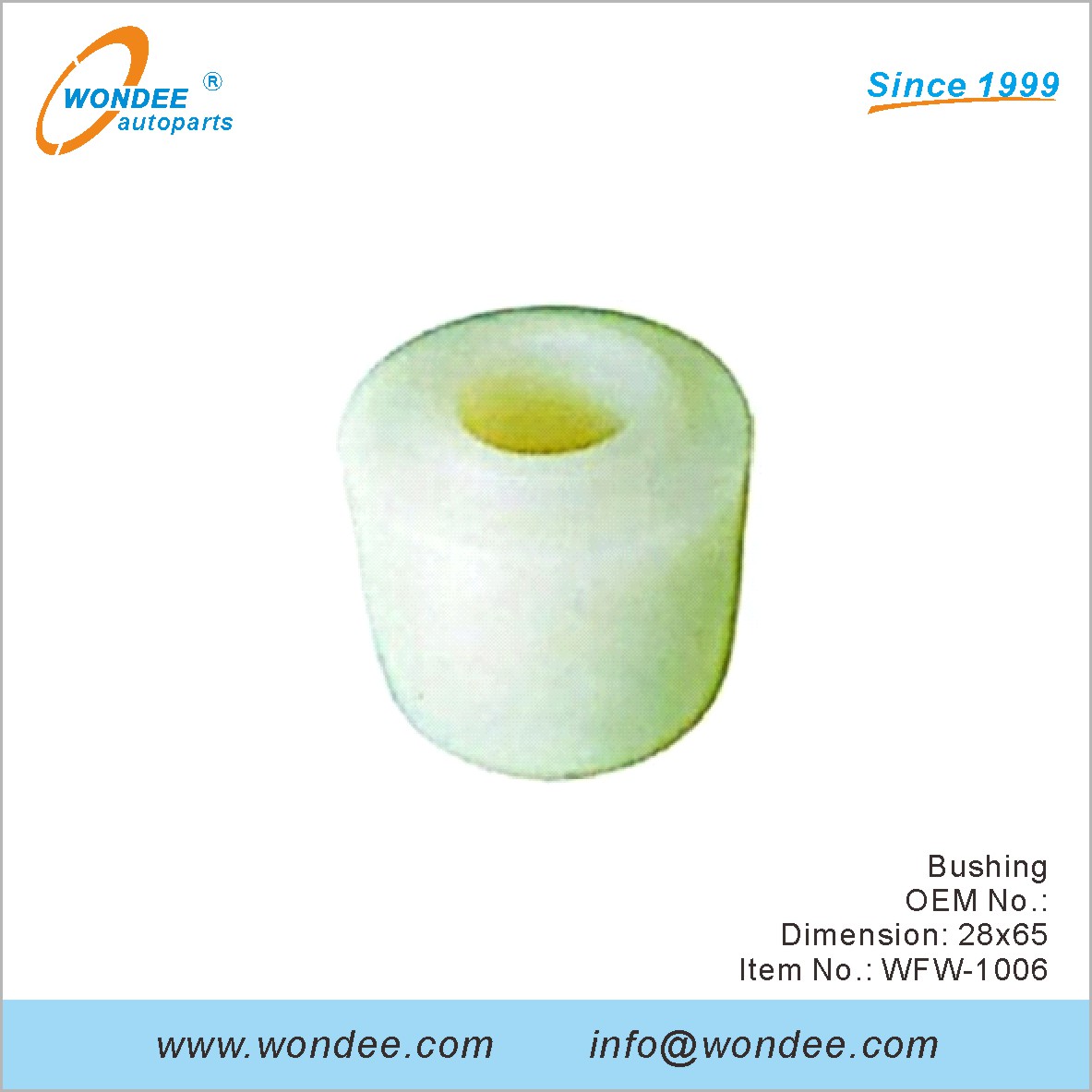 Bushing OEM pour Fuwa de Wondee (3)