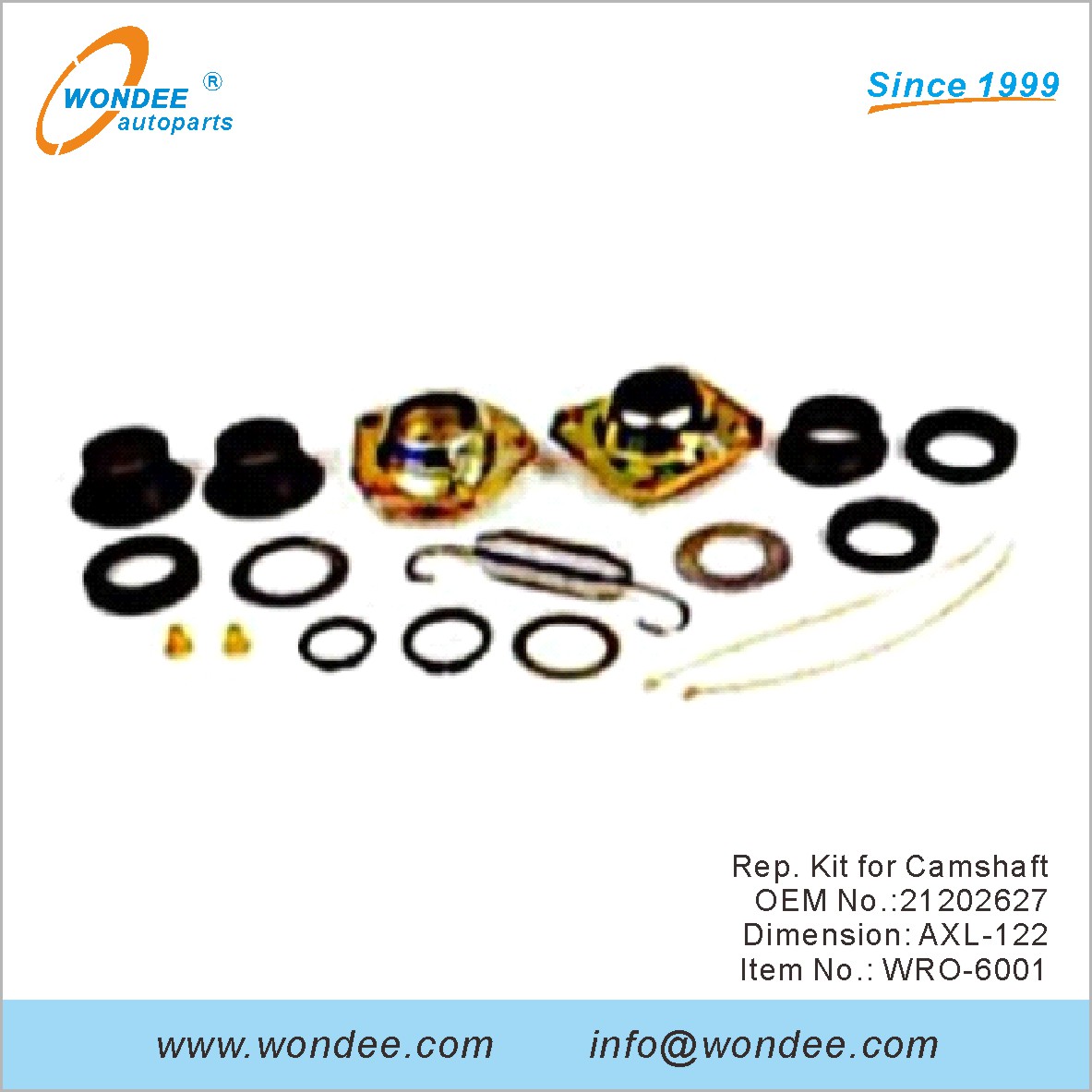 REP. Kit pour Camarfaf OEM 21202627 pour ROR de Wondee