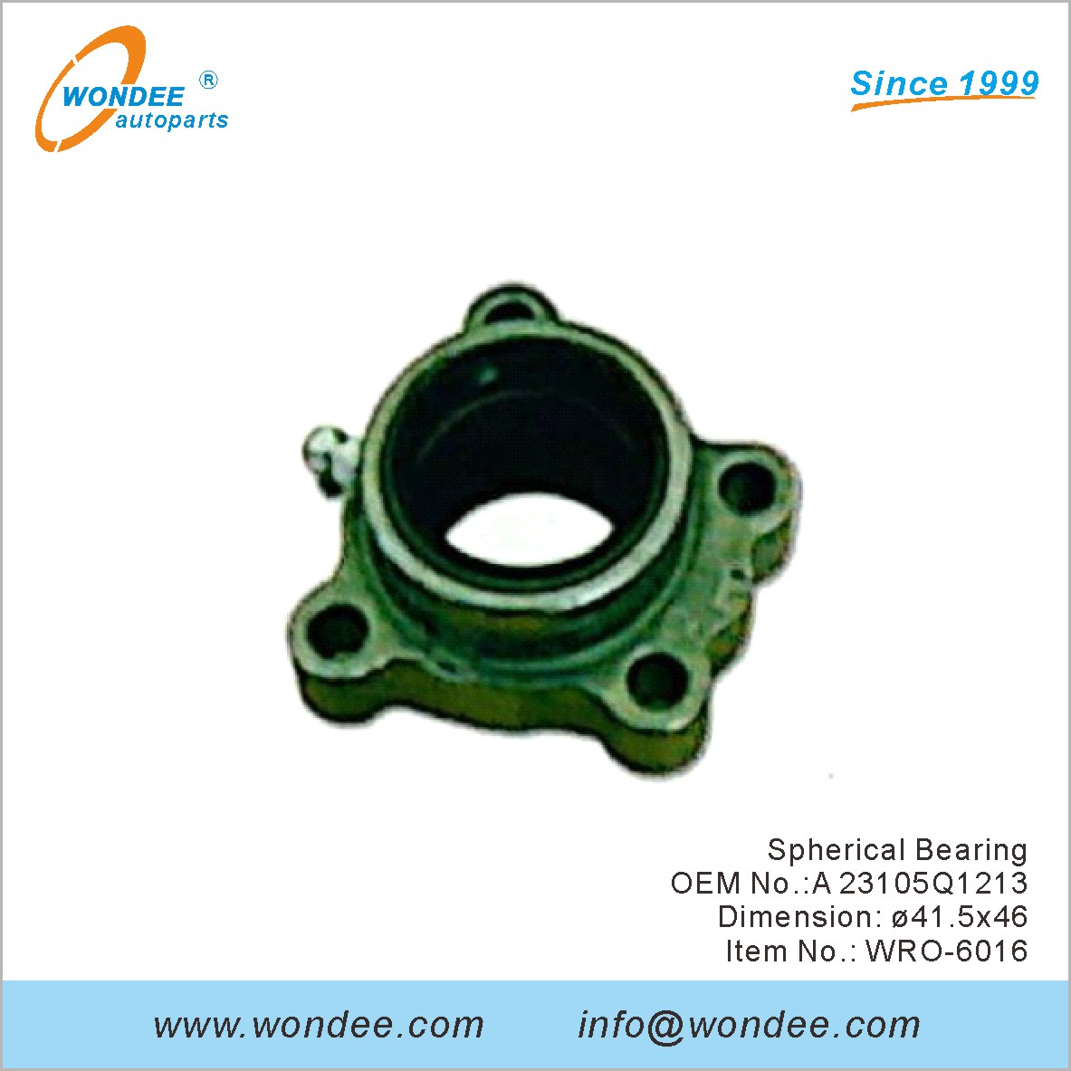 OEM de roulement sphérique A 23105Q1213 pour ROR de Wondee