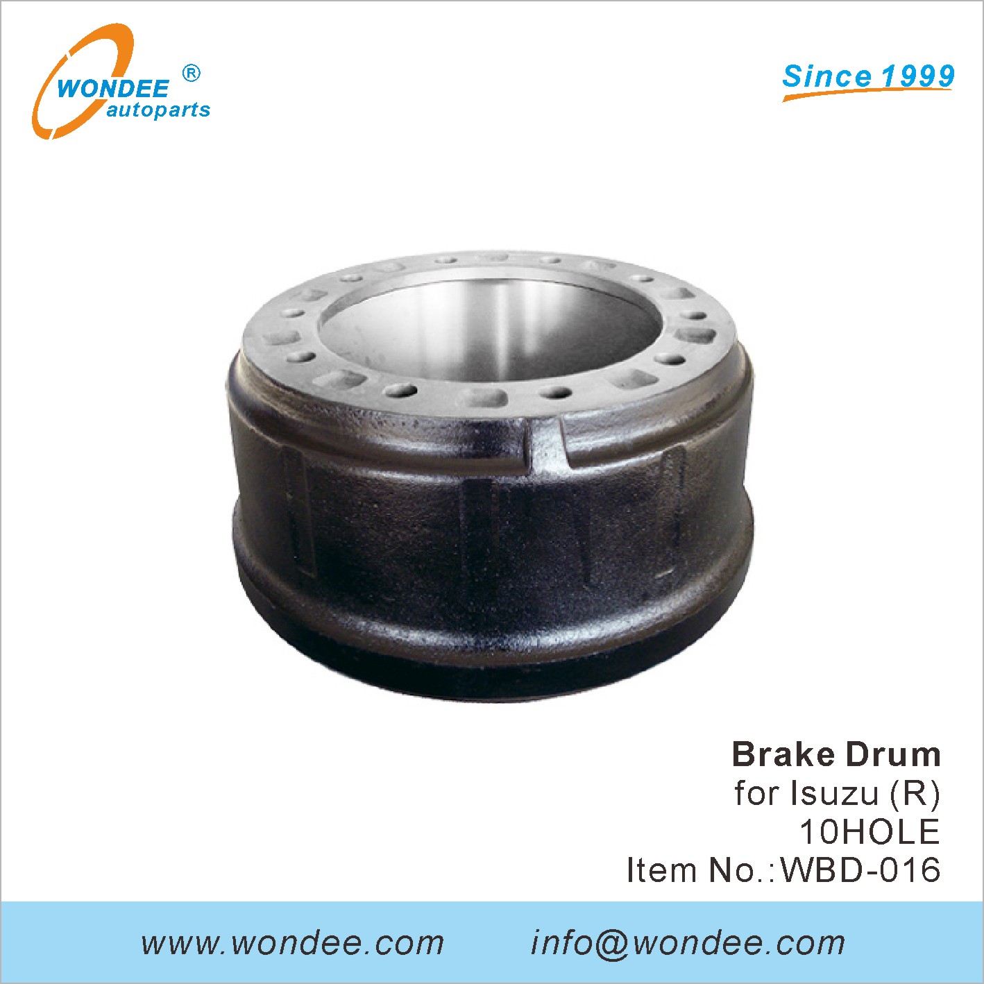 Tambour de frein Wondee (16)