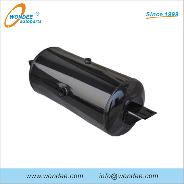 Réservoir d'air en acier 30L 40L 50L 60L pour semi-remorques et camions