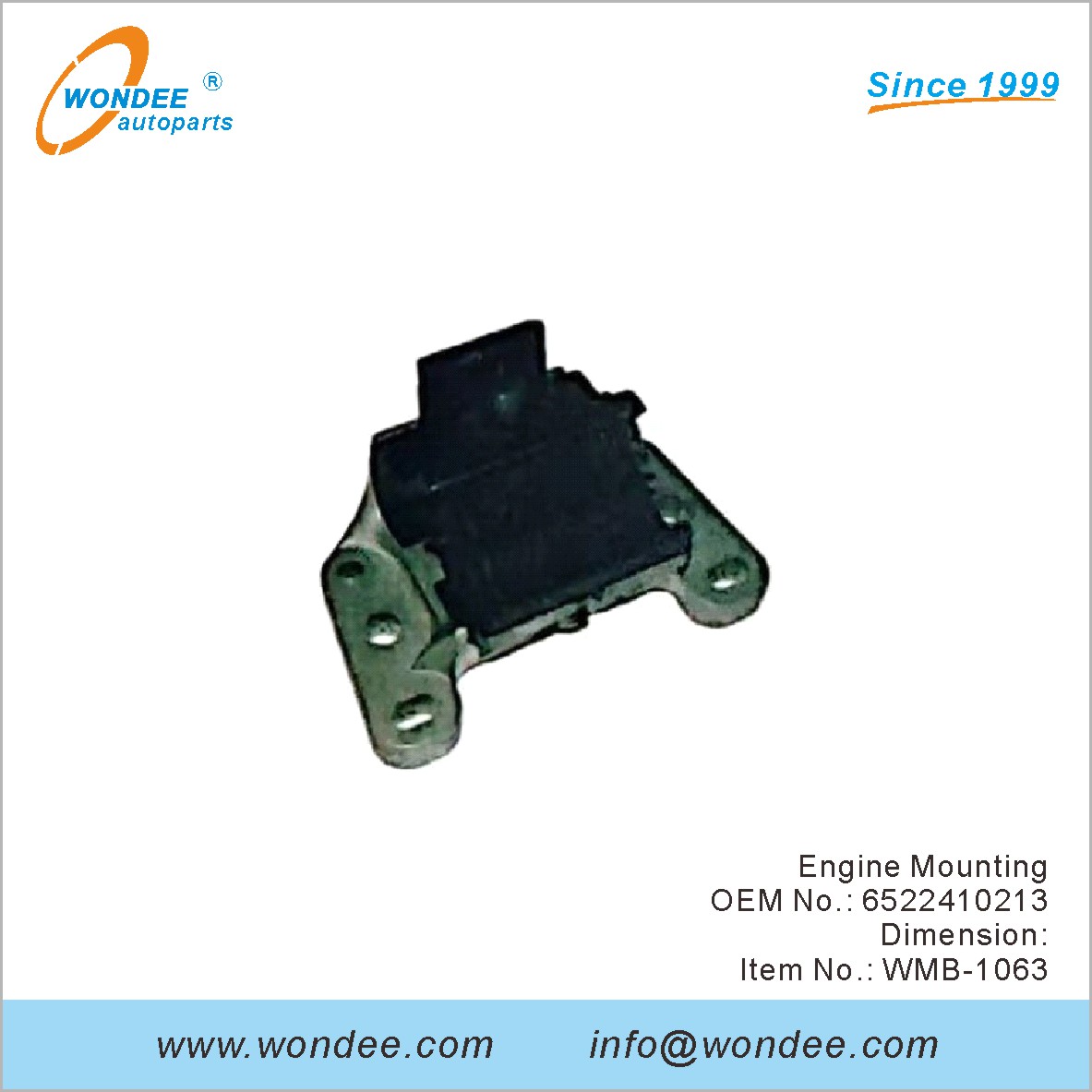 Montage du moteur OEM 6522410213 pour Benz de Wondee