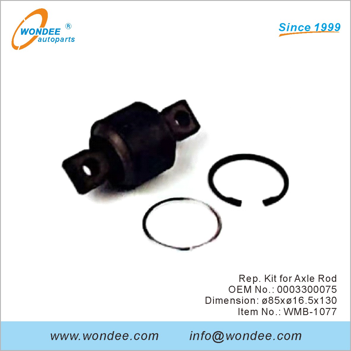 Kit de représentant pour la tige d'essieu OEM 0003300075 pour Benz de Wondee