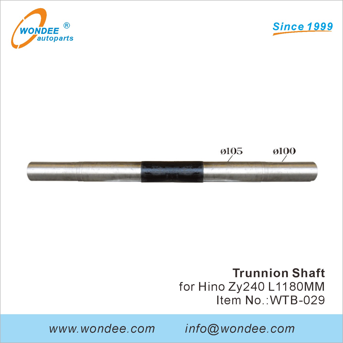 Arbre de Trunnion Wondee (29)