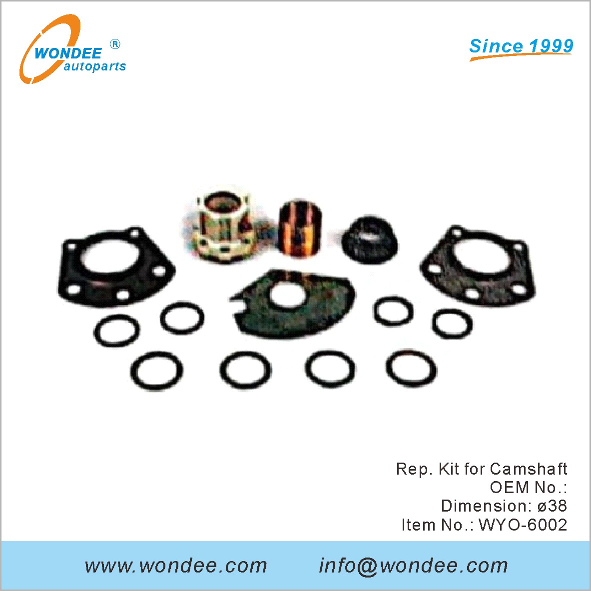 Kit de représentant pour l'OEM de l'arbre à cames pour Volvo de Wondee
