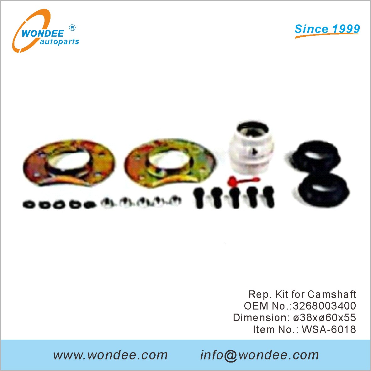 REP. Kit pour Camarfaft OEM 3268003400 pour SAF de Wondee